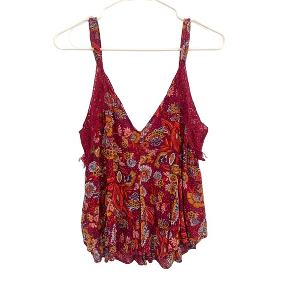 Free People Floral Tank Top - Picture 2 of 4